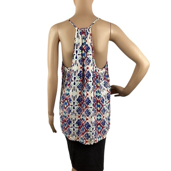 Ella Moss Tank Top Size S Multicolor Print - Picture 5 of 7